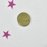 Étiquette plexi Rond Eid Mubarak modèle W1 / Quantité mini 15 Étiquette plexi Rond Eid Mubarak modèle W1 / Quantité mini 15