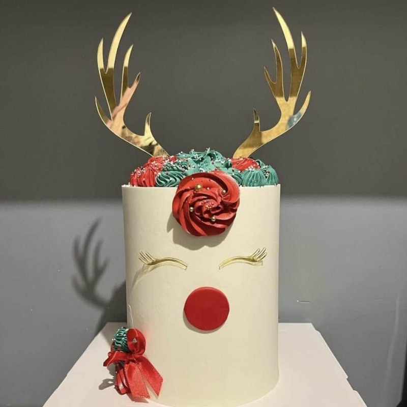 Topper cake Modèle Corne de cerf