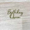 Face topper modèle Birthday queen
