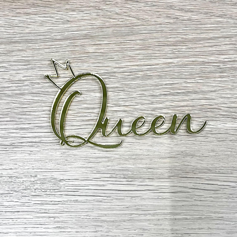 Face topper modèle Queen
