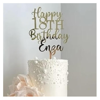 Topper cake modèle TH