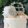 Topper cake Modèle 4 en bois Topper cake Modèle 4 en bois