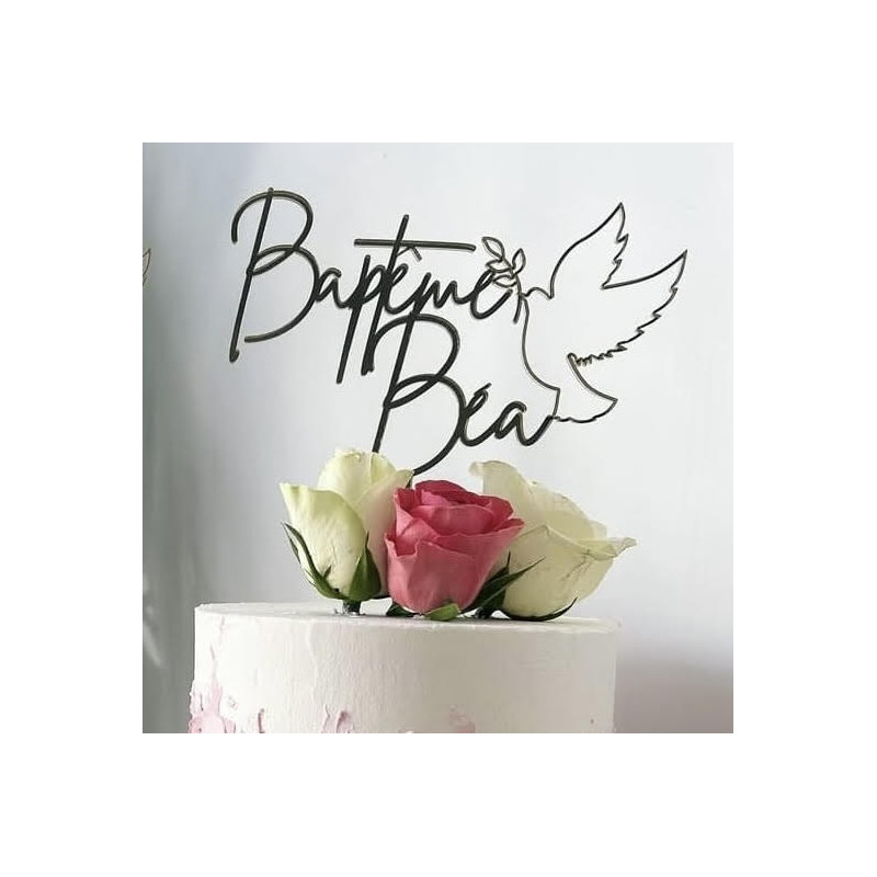 Topper cake Modèle Colombe