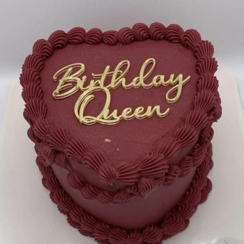 Face topper modèle Birthday queen