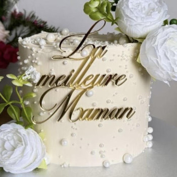 Face topper Modèle La meilleure maman