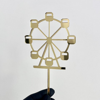 Topper Cake Modèle Grande roue