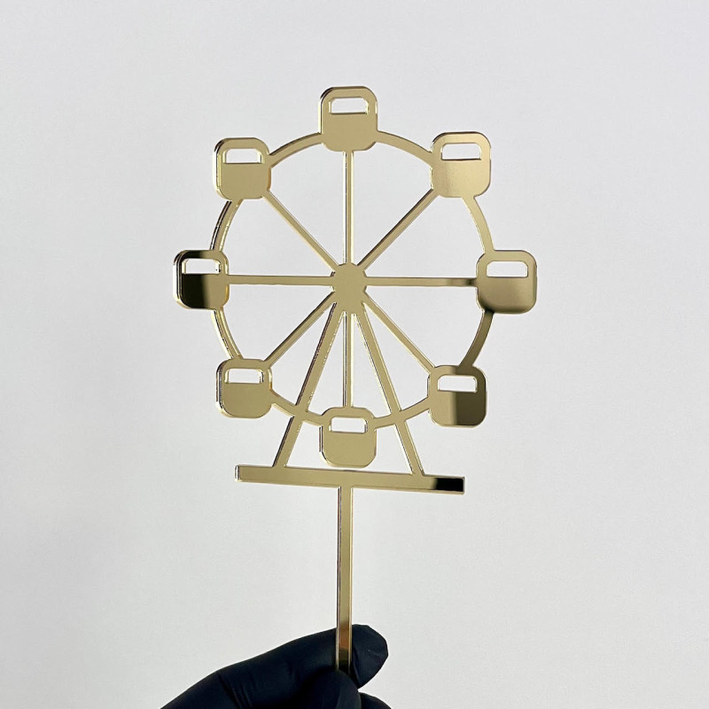 Topper Cake Modèle Grande roue