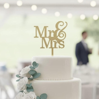 Topper cake Mr & Mrs