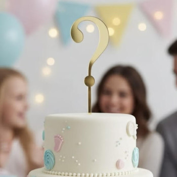 Topper Cake point d'interrogation