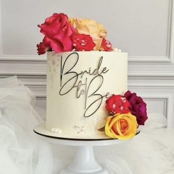 Face topper modèle Bride to be N°2