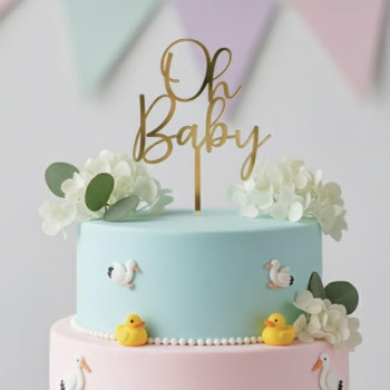 Topper cake modèle OhBaby