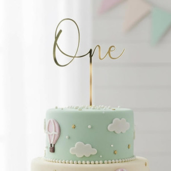 Topper cake modèle One