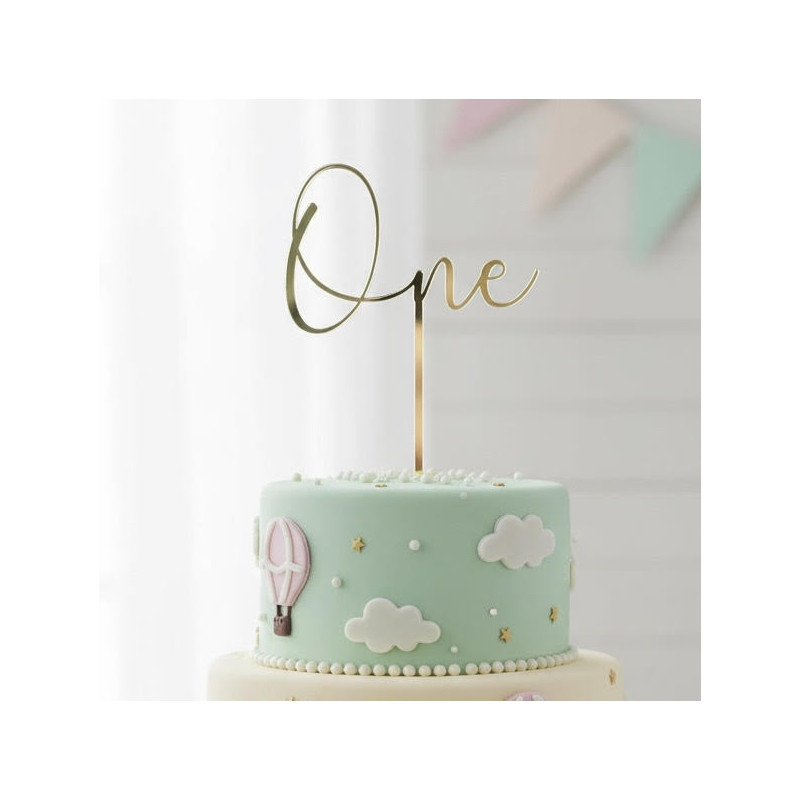 Topper cake modèle One