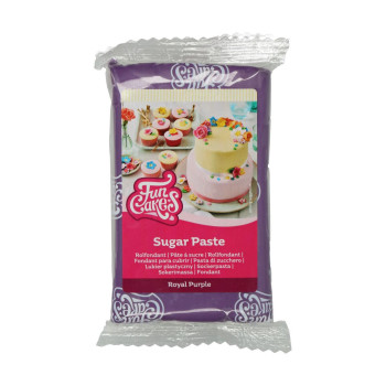 Pâte à sucre FunCakes Violet Royal 250g