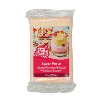 Pâte à sucre FunCakes Beige Naturel 250g