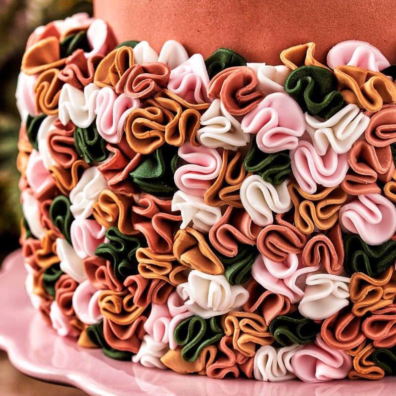 Pâte à sucre FunCakes Or Pailleté 250g