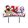 Topper Cake Spidey Happy Birthday Topper Cake Spidey Happy Birthday
