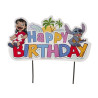 Topper Cake Lilo et Stitch Happy Birthday Topper Cake Lilo et Stitch Happy Birthday