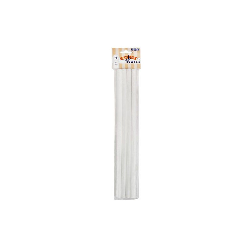Lot de 4 Dowels PME 30 cm Easy Cut Lot de 4 Dowels PME 30 cm Easy Cut