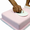 Lisseur pâte à sucre Angles droits - PME Lisseur pâte à sucre Angles droits - PME