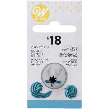 Douille Étoile Ouverte N°18 Wilton