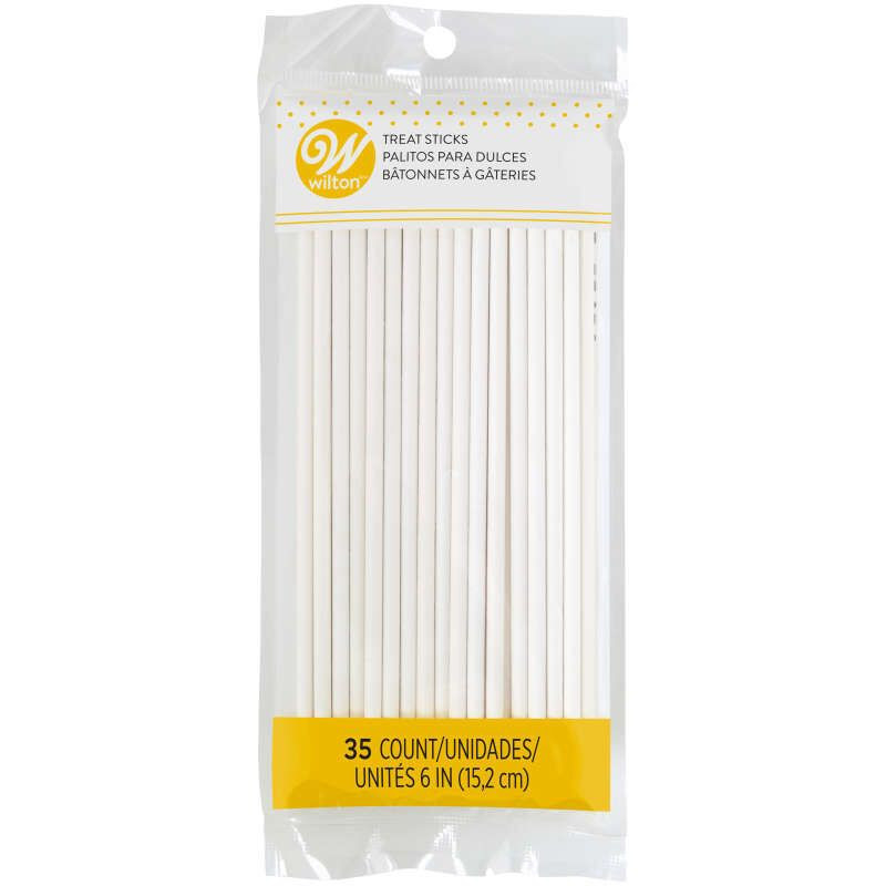 Bâtonnets à sucettes 15 cm Wilton x35 Bâtonnets à sucettes 15 cm Wilton x35