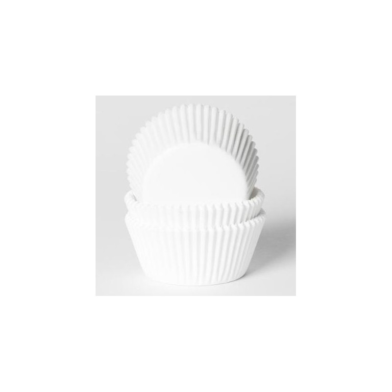 Mini Caissettes à Cupcake Blanche x500 - House of Marie Mini Caissettes à Cupcake Blanche x500 - House of Marie