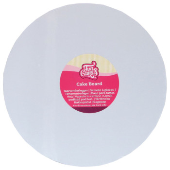 Cake Board Rond Blanc Funcakes - Plusieurs Tailles