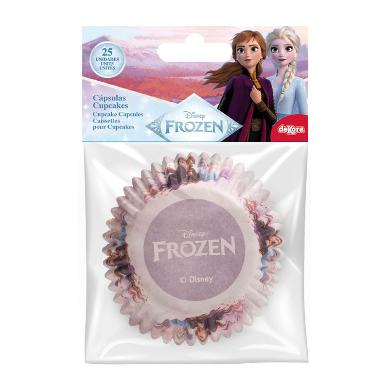 25 Caissettes à Cupcake La Reine des Neiges 2 25 Caissettes à Cupcake La Reine des Neiges 2