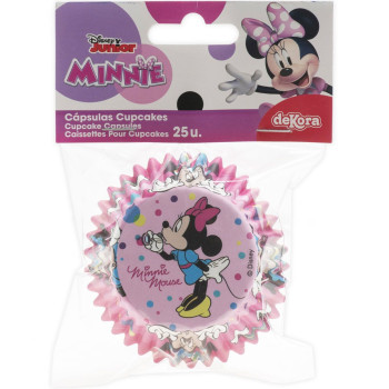 25 Caissettes à Cupcake Minnie