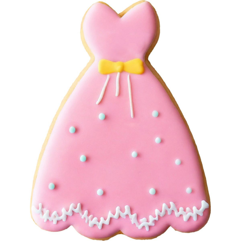 Emporte-pièce Robe de princesse 10 cm - Wilton