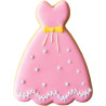 Emporte-pièce Robe de princesse 10 cm - Wilton
