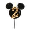 Bougies Mickey Chiffre N°2 - Dekora Bougies Mickey Chiffre N°2 - Dekora
