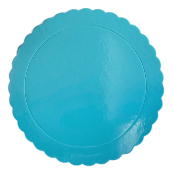 Cake Board Extra Forte Bleu Ciel Ø 30 cm - Azucren