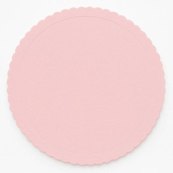 Cake Board Extra Forte à Texture Rose Pastel Ø 20 cm - Azucren