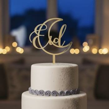 Topper cake Eid et Lune