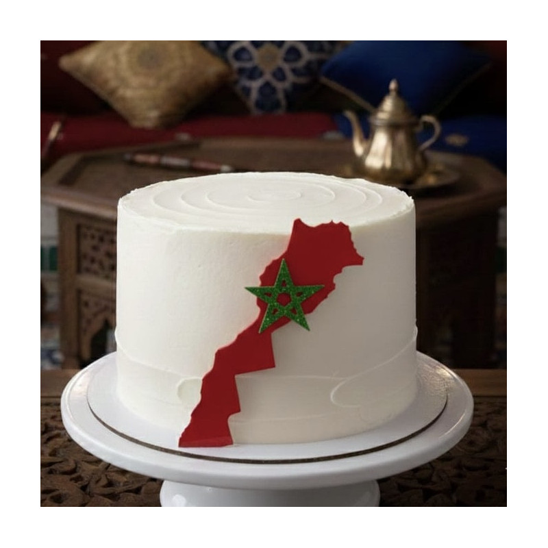 Face topper Pays du Maroc