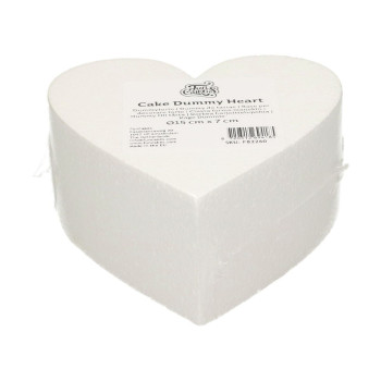 Dummy FunCakes Coeur Ø 15cm x 7cm Hauteur