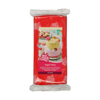 Pâte à sucre FunCakes Rouge 1kg