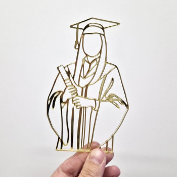 Face Topper Femme diplômée